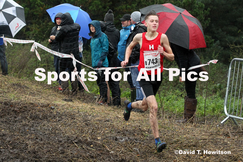 Mens under-17s, National Cross Country Relay Champs., Berry Hill Park, Mansfield.  Photo: David T. Hewitson/Sports for All Pics